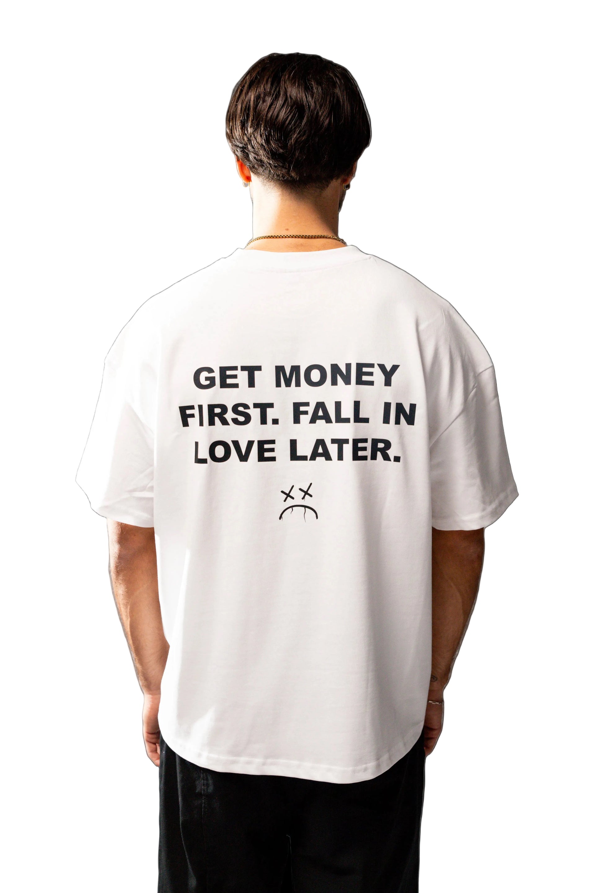 WHITE OVERSIZE T-SHIRT